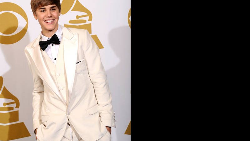 Justin Bieber no '53º Annual GRAMMY Awards', em fevereiro de 2011 - Getty Images