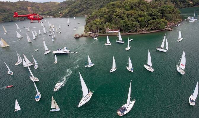 12ª Regata Ilha de Caras-Revista Náutica: Largada - FOTOS: MARCO PINTO, ORESTES LOCATEL, RENATO WROBEL E WANDER ROBERTO