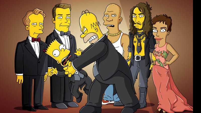 FOTO: Russell Brand vira 'Simpsons'