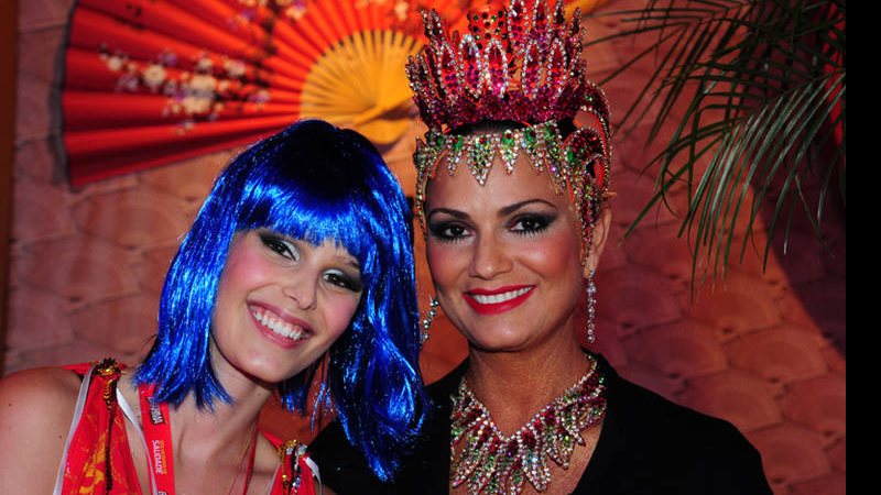 Yasmin Brunet e a mãe Luiza Brunet no Camarote CARAS - Renato Wrobel