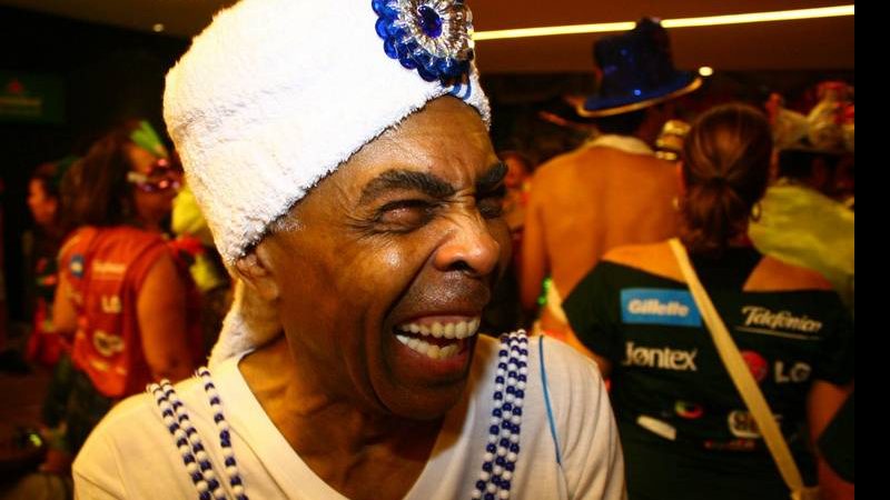 Gilberto Gil curtiu a festa comandada pela filha, Preta, no espaço da Gillette - Divulgação