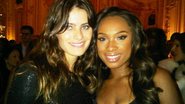 Isabeli Fontana e Jennifer Hudson - Reprodução / Twitter