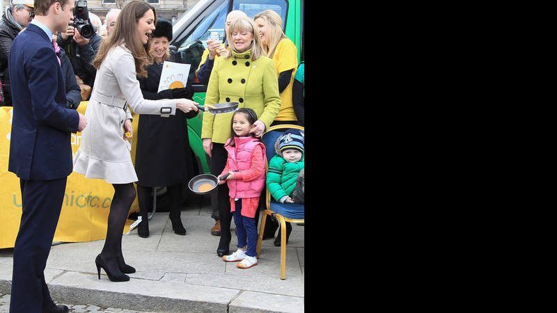 Kate Middleton e Príncipe William em viagem oficial na Irlanda do Norte - Getty Images