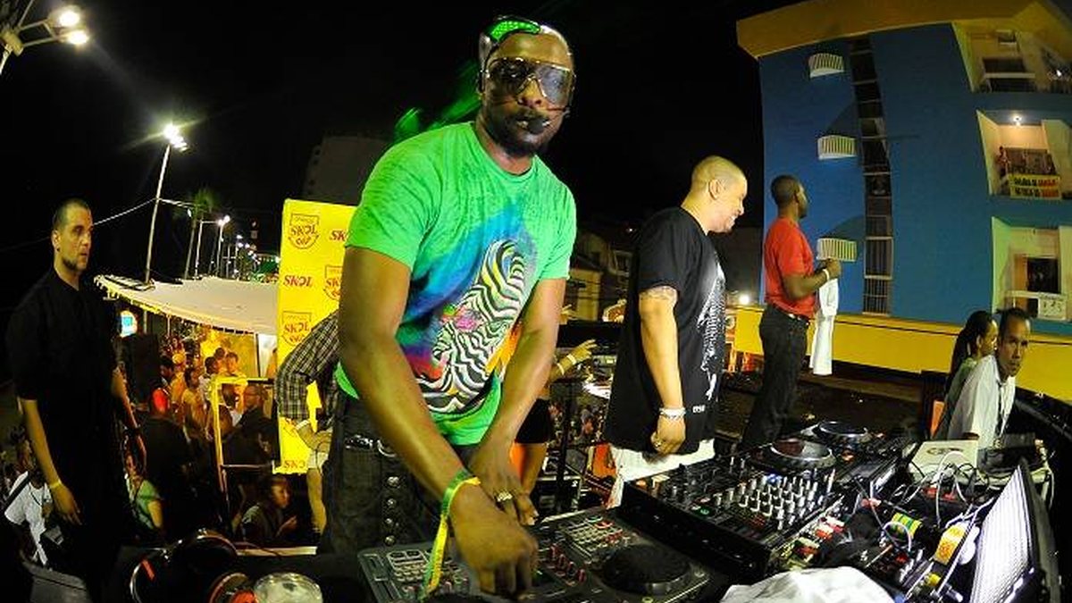 Will.I.am no carnaval de Salvador - Foto: Reprodução 