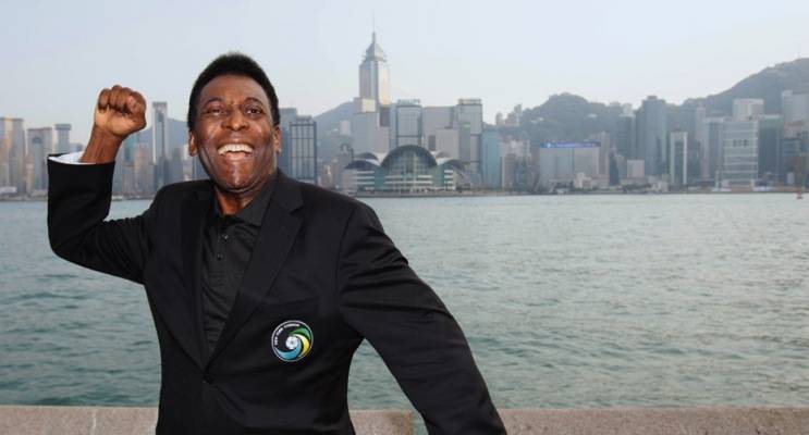 Rei pelé em Hong Kong - REUTERS