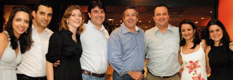 Renata Keidel Freitas, Eduardo Junior, Gabriela Vendemiatto, Wagner Tofanello, Oswaldo Martins Netto, Roberto Vallandro, Eveline Godói e Fabiana Arruda na abertura de restaurante na Granja Vianna, em Cotia, na Grande SP. - CLÉBER DE PAULA, DEBORAH VAIDERGORN, FLAVIA FUSCO, LEANDRO LOURENÇO, LUCIANA PALMEIRA, MARCIA STIVAL, RICARDO RIBES, THIAGO BORBA