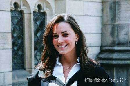 Kate Middleton no dia de sua cerimônia de graduação na Universidade St Andrew, na Escócia - Getty Images