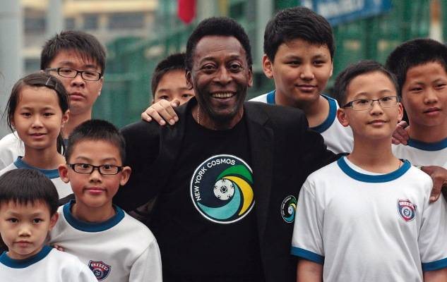 Pelé em Hong Kong - REUTERS