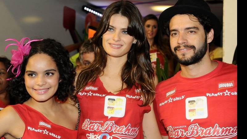 Carol Macedo, Isabeli Fontana e Guilherme Winter - Francisco Cepeda / AgNews