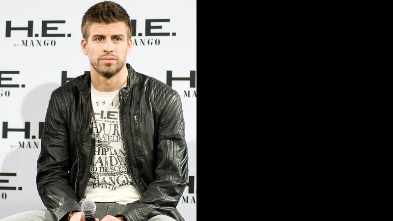 Gerard Piqué durante entrevista coletiva - Getty Images