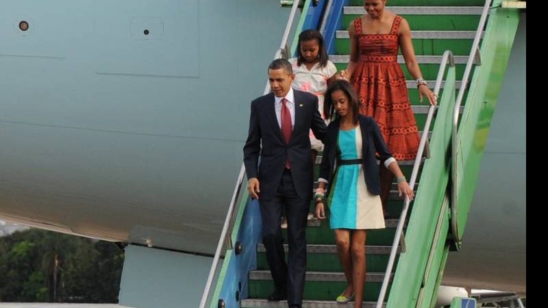 Barack Obama chega ao Brasil - Marcello Casal Jr/ ABr