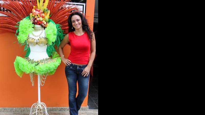 Suzana Pires doa fantasia que usou no carnaval para o Retiro dos Artistas - Gil Rodrigues/PhotoRio News