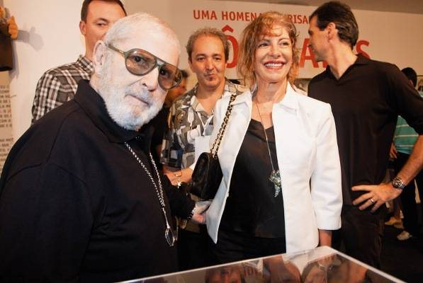 Em SP, Jô é homenageado em festival e prestigia exposição com Marília Pêra. - RENATA D'ALMEIDA