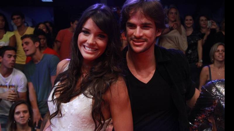 Talula e Rodrigo na final do BBB 11 - RAPHAEL MESQUITA / PHOTO RIO NEWS