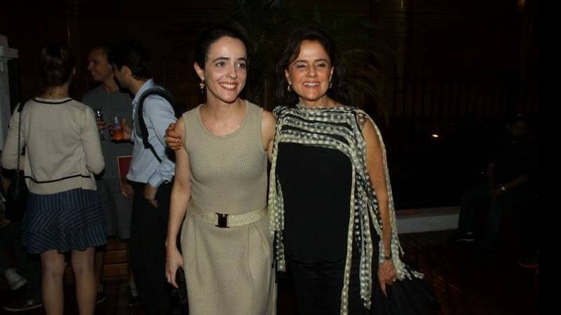 As atrizes Silvia Buarque e Marieta Severo - AgNews