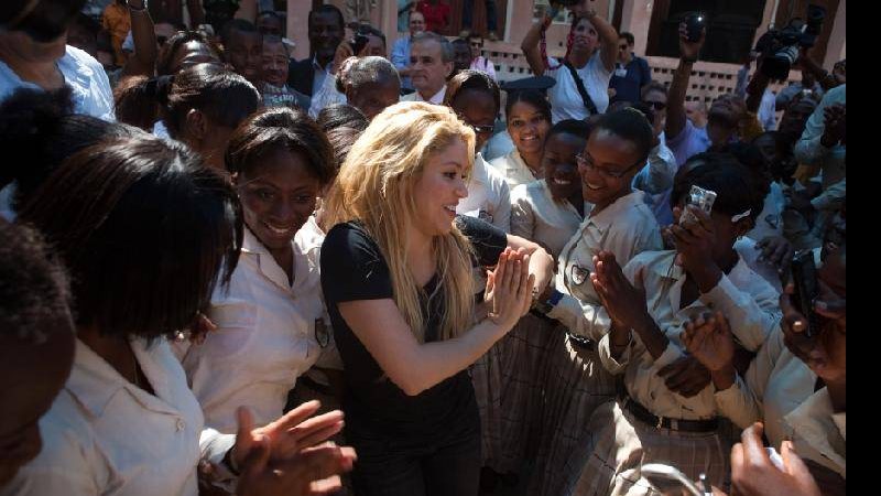 Shakira no Haiti - City Files