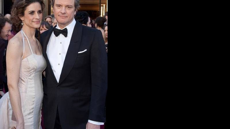 Colin Firth e a mulher, Livia - Bang