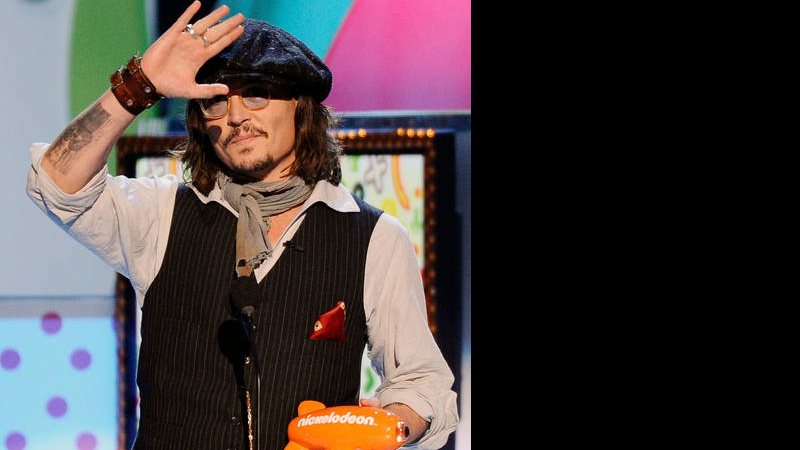 Johnny Depp recebe prêmio de melhor ator - Getty Images