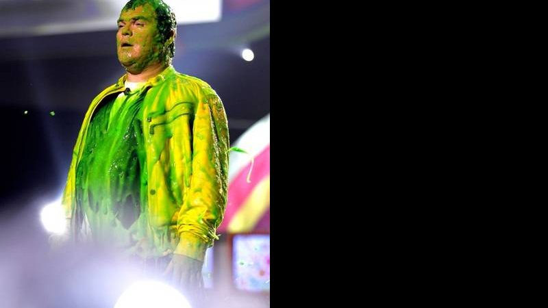 Jack Black leva banho de tinta no 'Kids Choice Awards' - Getty Images