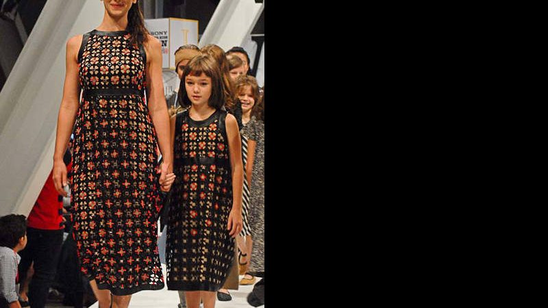 Sabrina Parlatore desfila na Sony Fashion Week Kids - AgNews