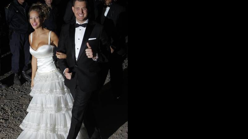 Michael Bublé se casa em cerimônia religiosa com Luisana Lopilato - Reuters