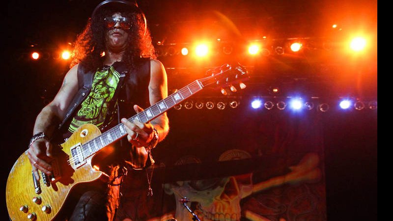 Slash se apresenta em São Paulo - Photo Rio News