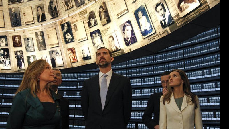 Príncipes de Astúrias, Felipe e Letizia, em primeira visita oficial a Israel - Getty Images