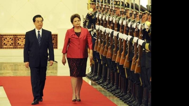 Hu Jintao e Dilma Rousseff na China - CityFiles