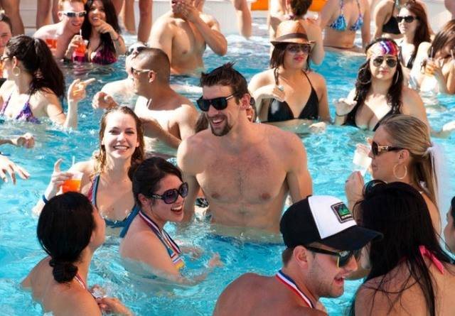 Michael Phelps se diverte em Las Vegas - City Files