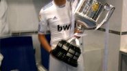 Jogador de futebol Kaká festeja a vitória do Real Madrid na Copa do Rei - Reprodução / Twitter