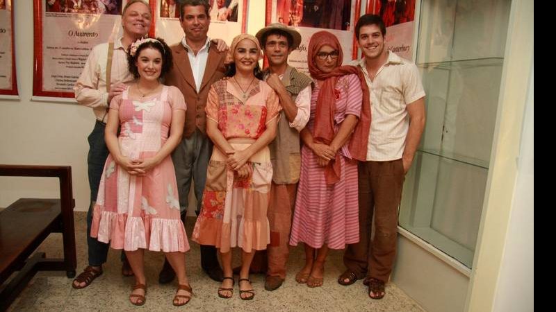 Elenco de "O Santo e a Porca" - RAPHAEL MESQUITA / PHOTO RIO NEWS