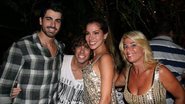 As várias gerações de ex-BBBs reunidos: Rodrigão, Mau Mau, Adriana e Cida - GRAÇA PAES/ PHOTO RIO NEWS