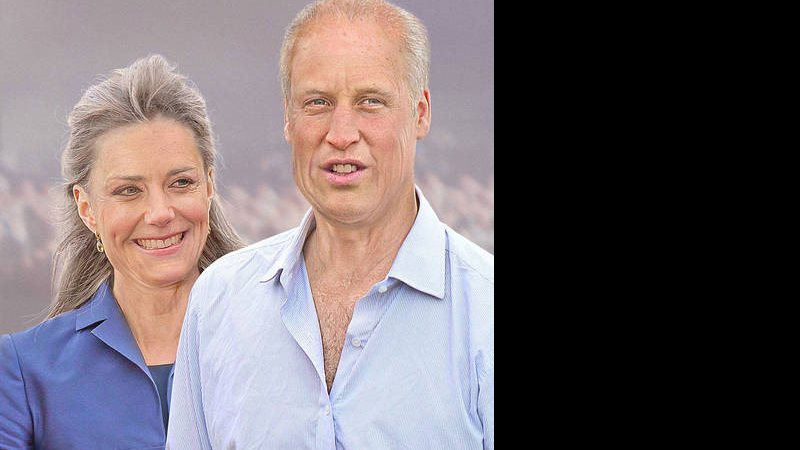 Príncipe William e Kate Middleton daqui a 30 anos - Splash News