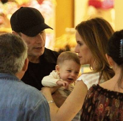 John Travolta e sua Kelly Preston - BRAINPIX