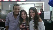 Giovanna Lancellotti com Maria e Daniel BBB - Twitter / Reprodução