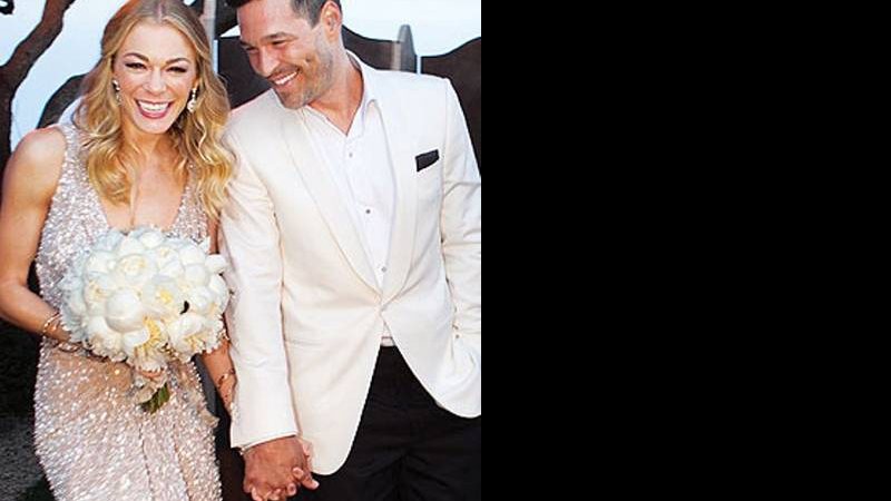 LeAnn Rimes e Eddie Cibrian casam em Los Angeles - Reprodução