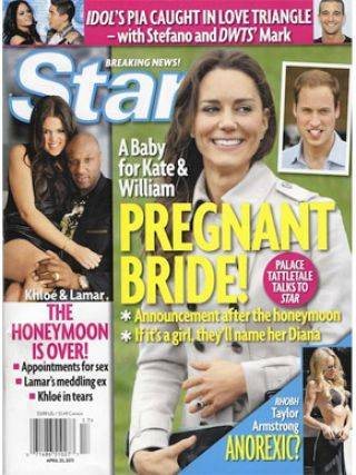 Revista Star afirma que Kate Middleton estaria grávida, mas Casa Real desmente - Reprodução