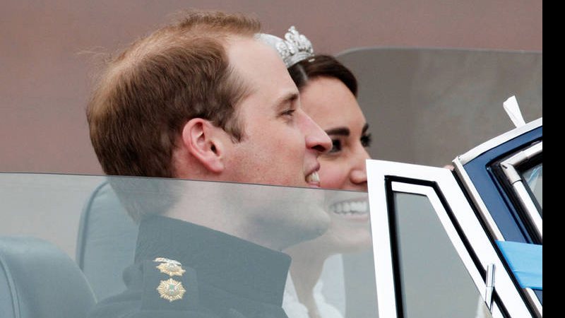 William e Kate surpreendem multidão - Getty Images