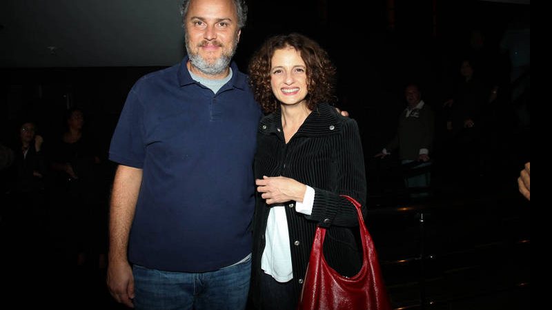 Denise Fraga e o marido, Luís Villaça - Photo Rio News