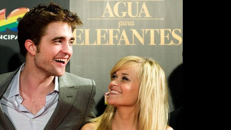 Robert Pattinson e Reese Witherspoon na première de 'Água para Elefantes' em Barcelona, Espanha - Getty Images