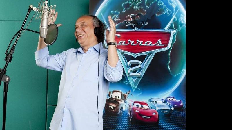 José Trajano dubla personagem de "Carros 2" - Guto Costa/ Divulgação