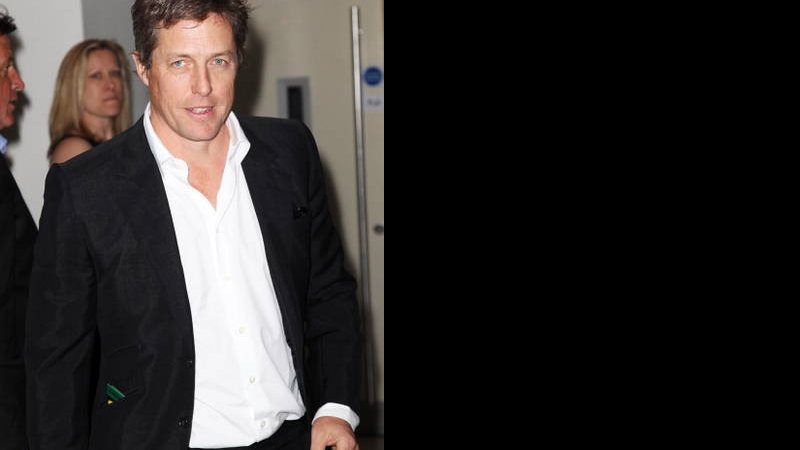 Hugh Grant na première do documentário 'Fire in Babylon', em Londres - Getty Images