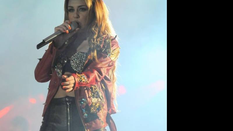 Miley Cyrus se apresenta em São Paulo - Francisco Cepeda/AgNews