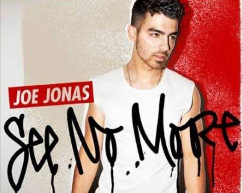 Capa do CD solo de Joe Jonas, 'See no More' - Reprodução/Perez Hilton