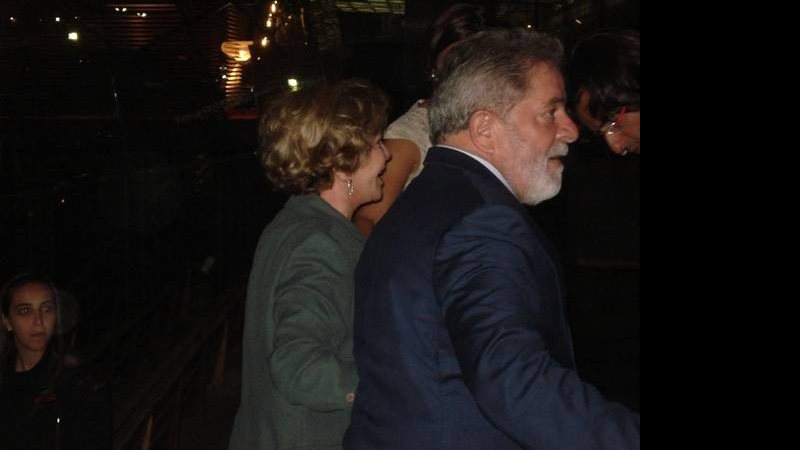 Lula e a mulher, Marisa, na Casa Cor - Marley Galvão