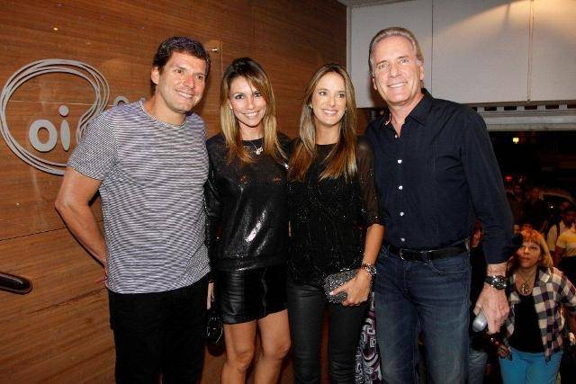 Alexandre Accioly, Renata Padilha, Ticiane Pinheiro e Roberto Justus - Felipe Panfili/AgNews