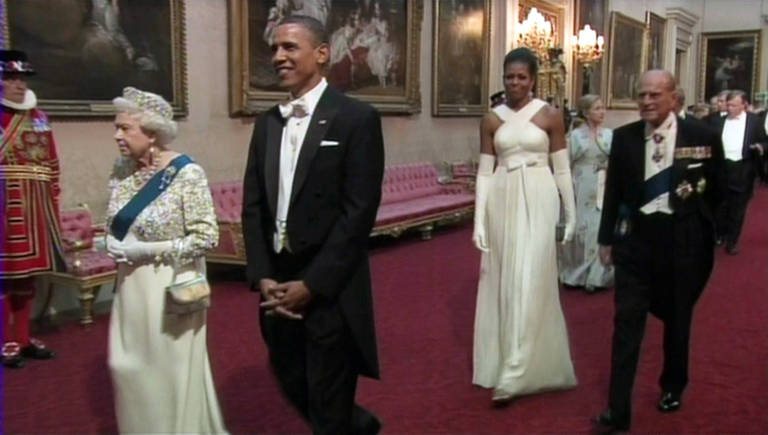 Rainha Elizabeth II e Barack Obama: jantar no Palácio de Buckingham - CityFiles