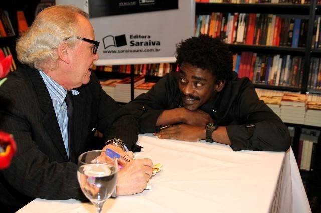 Washington Olivetto e Seu Jorge - Orlando Oliveira /AgNews