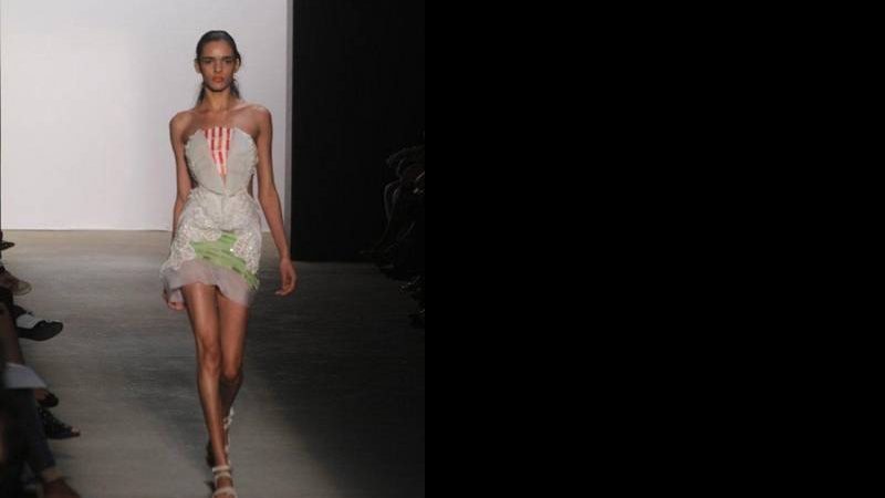 Desfile Melk Z-Da no Fashion Rio - Andre Muzell/ AgNews