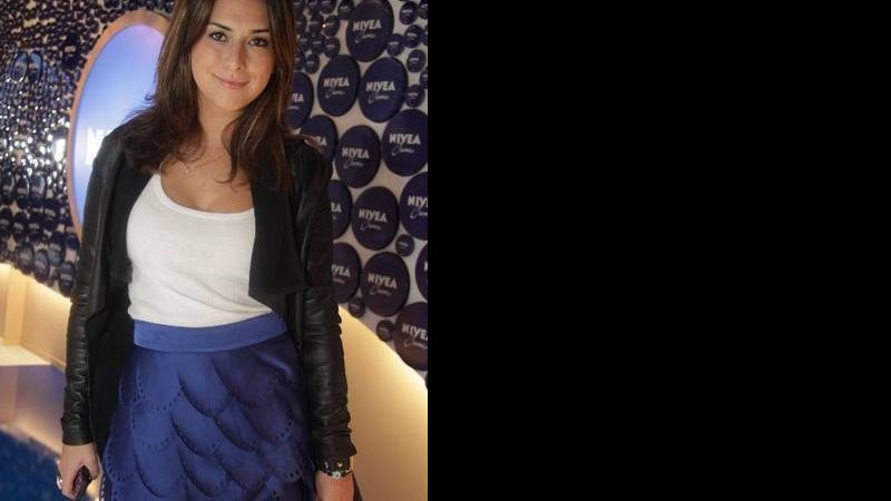 Fernanda Paes Leme no lounge da NIVEA - Raphael Mesquita/Photo Rio News